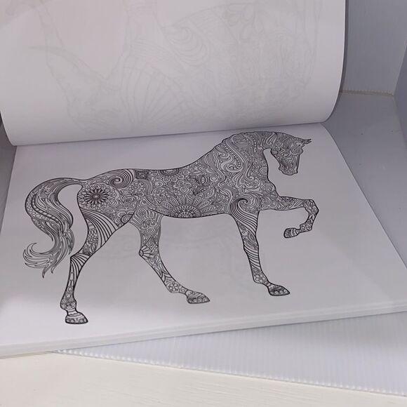 Colorama Coloring Book Color Me Happy With Bonus Pencil Set - Picture 8 of 11